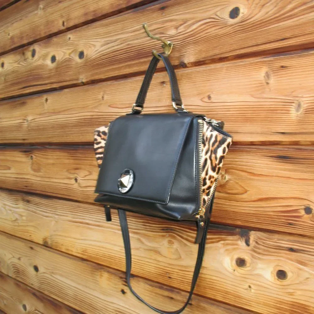 Kate Spade Varick Street Calf Hair Abbie Satchel Bag